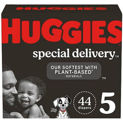 Huggies Special Delivery Hypoallergenic Baby Diapers, Size 5, Giga Pack, 44ct