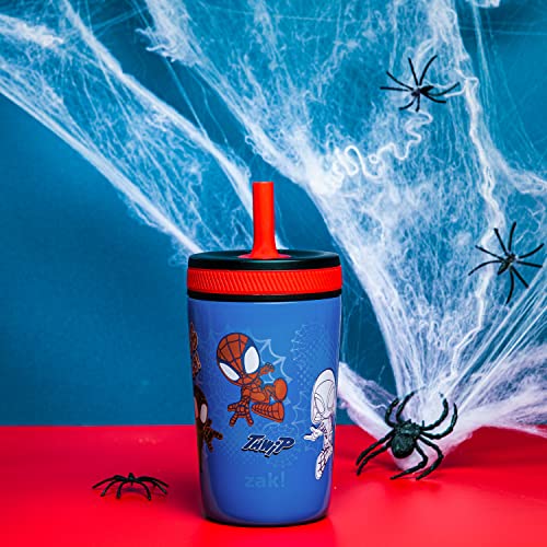 Zak Designs Marvel Spider-Man Kelso Toddler Cups For Travel or At