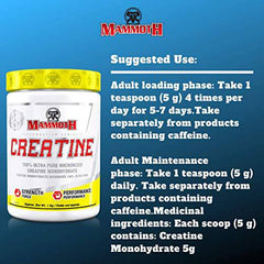 Mammoth Creatine 300gm