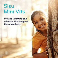 SISU - Mini Vits - Specially designed for children with a full range of vitamins and minerals - 90 Chewable Star Caps (Pack of 1)