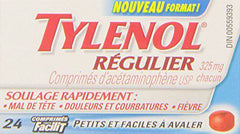 Tylenol Regular Strength Ez Tab 24 count