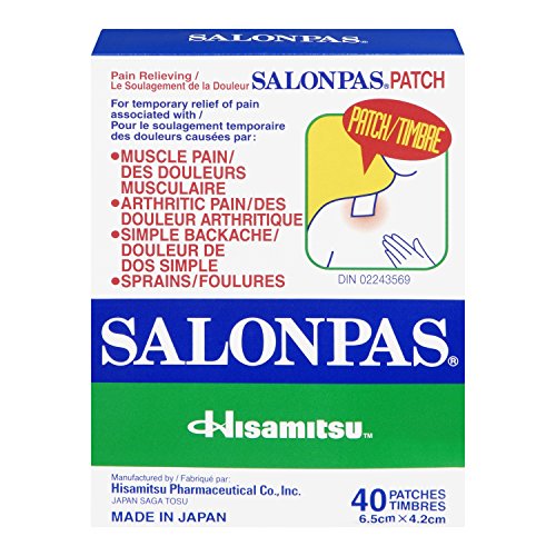 Salonpas Pain Relieving Patch – 40 Patches