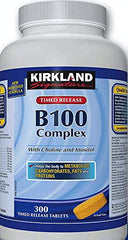 Krikland Signature Kirkland Signature Vitamin B 100 Complex (300 Tablets), 300 Count