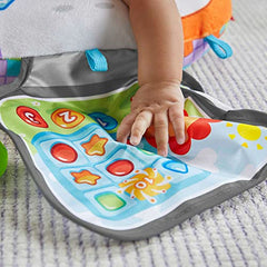 Fisher-Price Littlest Gamer Tummy Wedge sensory tummy time baby toy for birth and up