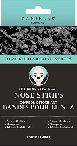 Danielle Detoxifying Charcoal Nose Strips, 8 Piece - D76100