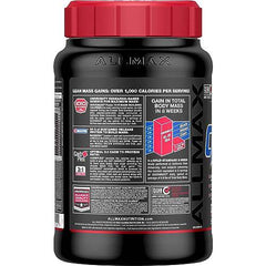 ALLMAX - QUICKMASS - NEW SIZE - Weight Gainer & Rapid Gain Catalyst, Vanilla, 3.5 Pound, 3.5 Lb