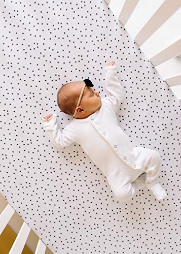 "Copper Pearl Premium Fitted Knit Crib Sheet/Toddler Sheet"Willow" by" (X0029M1FEX)