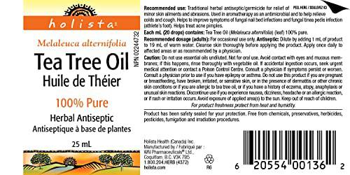 HOLISTA TEA TREE OIL 100% Pure