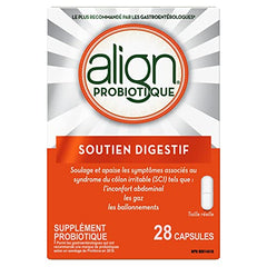 Align Probiotic Digestive Support, IBS Symptom Relief such as Gas, Abdominal Discomfort, Bloating, #1 Doctor Recommended Probiotic Brand*, Contributes to a Natural Healthy Intestinal Flora, 28 Capsules