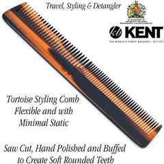 Kent 2T Handmade Sawcut Pocket Comb , Brown, 1 g (Pack of 1)