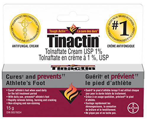 Tinactin Cream, Antifungal treatment, 15 g