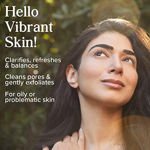 Heritage Store - Rosewater Vinegar Exfoliating Toner | Cleanses Pores & Clarifies | Vegan & Cruelty Free | Free of Dyes | Oily to Combination Skin Type | 237ml, Clear (Pack of 1)