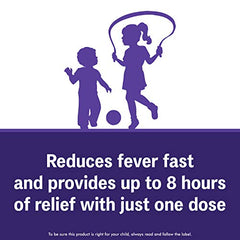 Children's Advil (100 ML, Grape Flavour) Ibuprofen Suspension Temporary Fever Reducer
