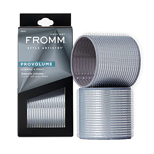 Fromm ProVolume 2.5" Ceramic Ionic Hair Rollers, Pack of 2