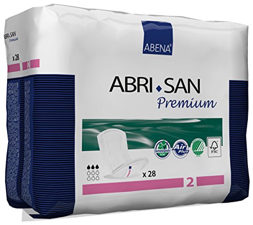 Abena Abri-San Premium Micro 2 Pad, 28 Count (Pack of 2)