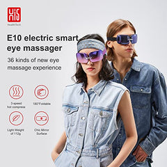 Hi5 E10 Electric Smart Mini Eye Massager with Heating System (Purple)