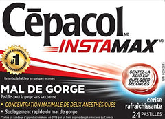 Cepacol® Instamax Arctic Cherry, Sore Throat Lozenges
