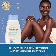 Aveeno Eczema Care Moisturizing Cream - Itchy Skin, Dry Skin, Sensitive Skin, Skin Treatment - Fragrance Free, 330 mL