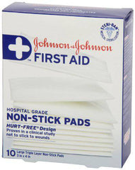 Johnson's First Aid Non Stick Easy Release Pads