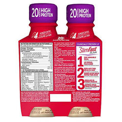 Advanced Ready to Drink Meal Replacement Shakes with 20g of Protein, 1g of sugar, 5g of Fibre Plus 23 Vitamins and Minerals