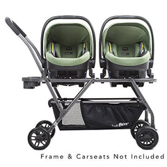 JOOVY Twin Roo+ Car Seat Adapter, Britax/BOB