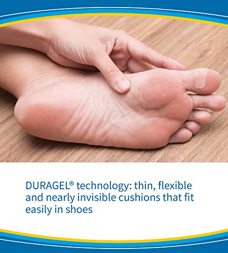 Dr. Scholl's CORN CUSHION with Duragel Technology, 6ct // Cushioning Protection against Shoe Pressure and Friction that Fits Easily In Any Shoe for Immediate and All-Day Pain Relief