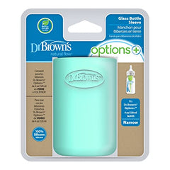 Dr. Brown's Narrow 100% Silicone Baby Bottle Sleeve, Mint, 4oz
