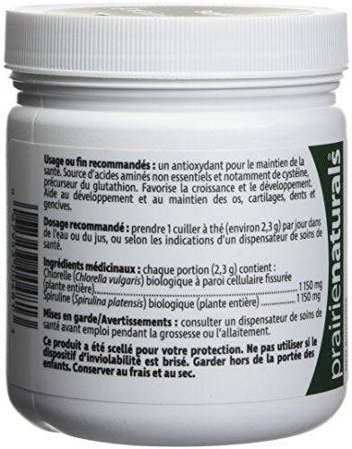 Prairie Naturals Organic aqua greens powder 200 gram