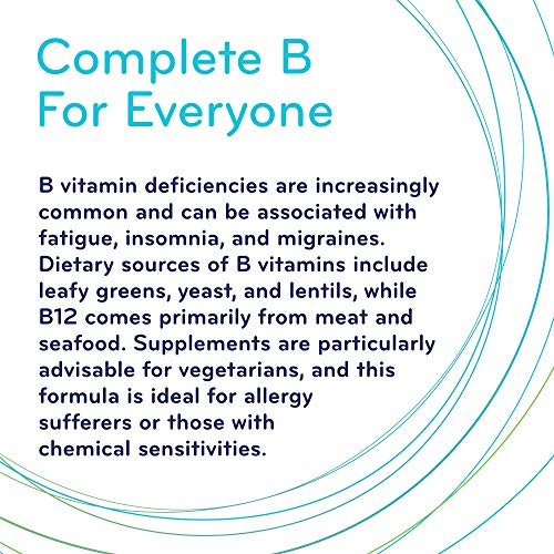 SISU Super B Complex, 90 Vegetable Caps - Complete B Complex Plus Choline and Inositol - Overall Health & Immune Support - Vegan, Non-GMO - Soy, Gluten & Dairy Free - 45 Servings (Pack of 1)
