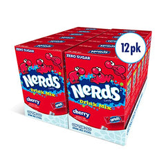 Nerds, Cherry – Powder Drink Mix, Delicious hydration, 12 boxes makes 72 drinks