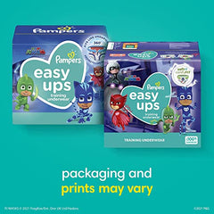 Pampers Easy Ups Training Pants Boys and Girls, 4T-5T, 56 Count, Super Pack