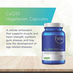 SISU Co Q10 100 mg 100 VC (Pack of 1)