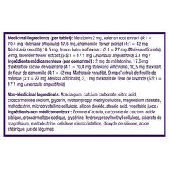 Vicks ZzzQuil PURE Zzzs All Night, Extended Release Melatonin Sleep Aid Tablets, Slow Release Melatonin Up To 6 hours, Sleep Aid For Adults, 2 mg Per Tablet, 21 Tablets