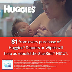 HUGGIES Newborn Diapers - HUGGIES Little Snugglers Disposable Baby Diapers, 84ct, Giga Pack