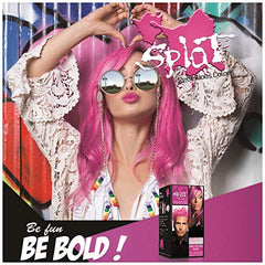 SPLAT Semi Permanent Pink Hair Dye - Long Lasting Vibrant Pink Fetish Punky Colour - 100% Vegan and Sulfate Free Hair Dye Kit 1 Count (Pack of 1)