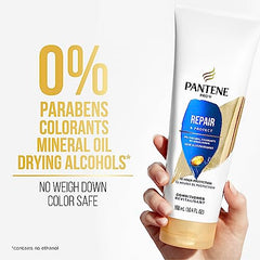 Pantene Shampoo and Conditioner Set, Repair & Protect for Damaged Hair, Safe for Color-Treated Hair (663 mL Total)