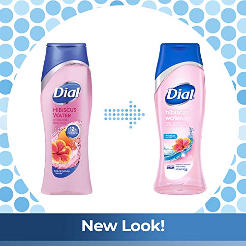 Dial Hibiscus Hydrating Water Body Wash, 473 Milliliters (Pack of 1)