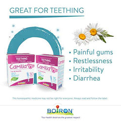 Camilia Relieves Teething Symptoms