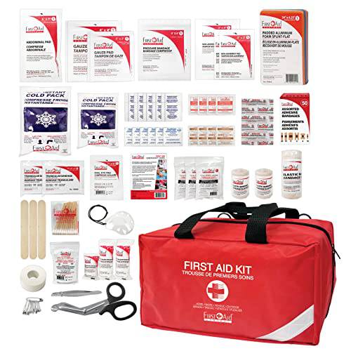 First Aid Central 139 Piece Deluxe Sports First Aid Kit (AZ-SPFAKN)