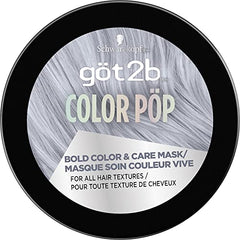 Schwarzkopf Got2b Color Pop Semi Permanent Hair Color, Silver, 150ml