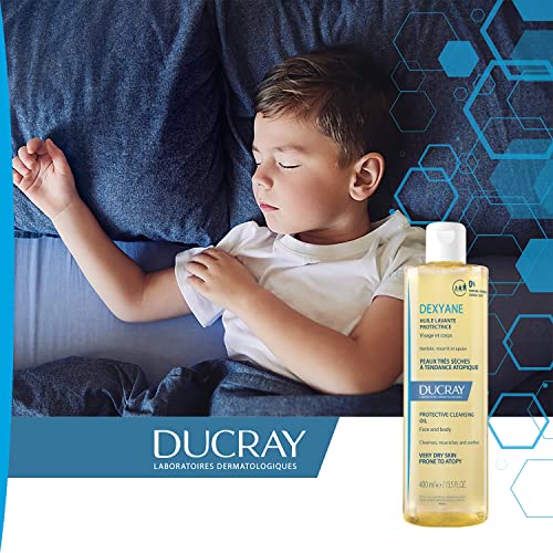 Ducray - Dexyane Protective Cleansing Oil - Dry and Atopy-Prone Skin - Face, Body & External Intimate Areas - 400ml