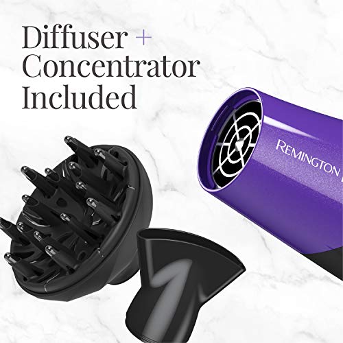 REMINGTON® Damage Protection Hair Dryer Purple