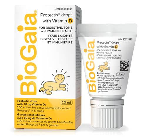 BioGaia Probiotic Drops with Vitamin D 10mL