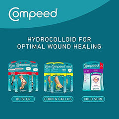 Compeed Corn Cushions, 10 Pack of Corn Cushions (2 Count), Pads and Protects, Adhesive Bandage Sticks Like Second Skin, Prevents Rubbing, Pressure and Friction