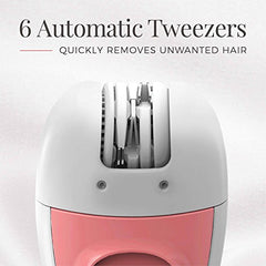 Remington EP1050 Smooth and Silky Battery Operated Facial Tweezer System