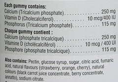 Jamieson Calcium + Vitamin D 60 Gummies