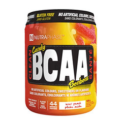 NutraPhase Clean BCAA, Vegan-Friendly, Gluten-Free, Sour Peach, 44 servings, 528 grams