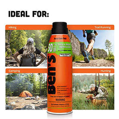 Ben's 30% DEET Mosquito, Tick and Insect Repellent, 177ml Eco Spray