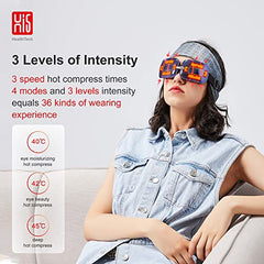 Hi5 E10 Electric Smart Mini Eye Massager with Heating System (Couple)