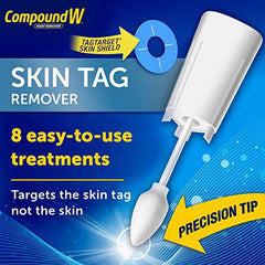 Compound W Skin Tag Remover System - 8 count - Freezes Your Skin Tag Instantly, For Treatment & Effective Skin Tag Removal